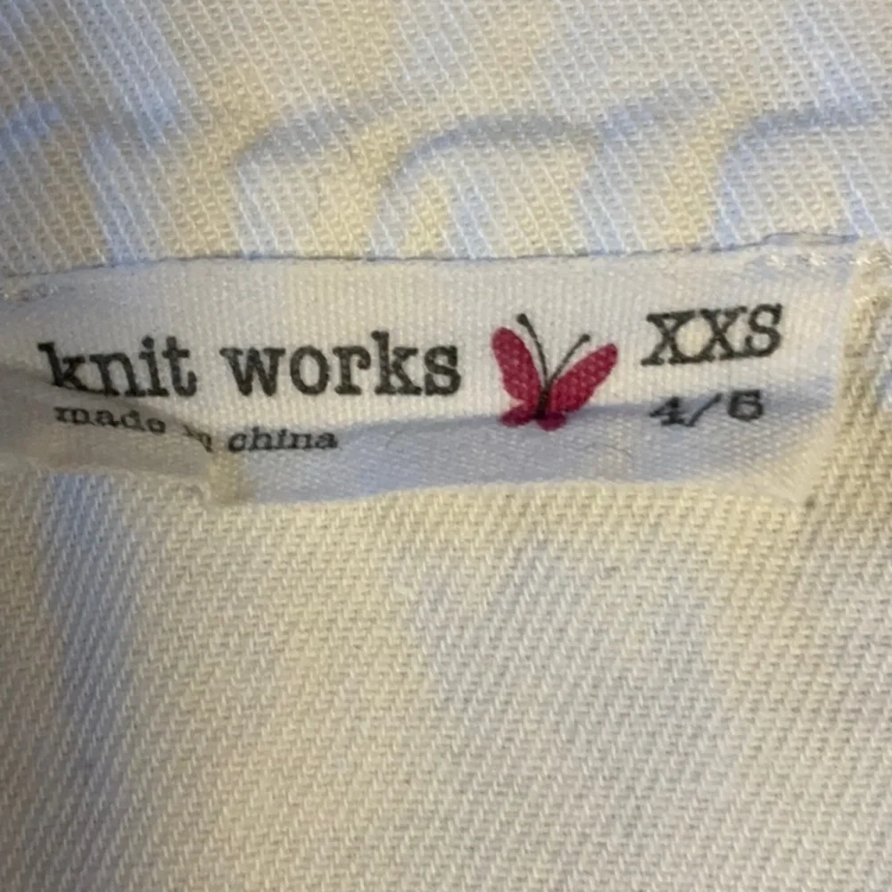 Knitworks White Kids Vest
